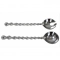 52037 BEADED SPOON SERVING SET