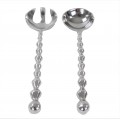 52037 BEADED SPOON SERVING SET