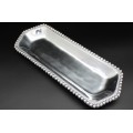 1243 - BEADED RECT. CRACKER TRAY 