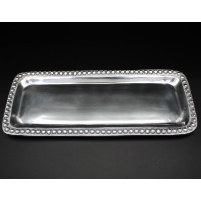 1267 - BEADED RECT TRAY