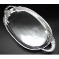 1282 - OVAL TRAY W/CRABS