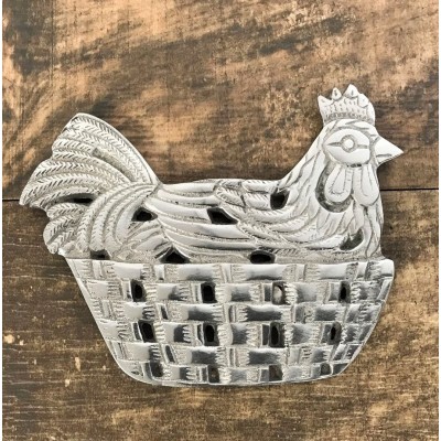 51012-TRIVET HEN 6"X8"X1"