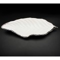 SC317B-WHITE PORCELAIN LARGE LEAF BOWL (MINIMUM 2)