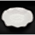 SC312B-WHITE PORCELAIN BEADED BOWL (MINIMUM 2)
