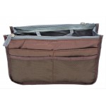 9194 -BROWN PURSE INSERT ORGANIZER 