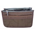 9194 -BROWN PURSE INSERT ORGANIZER 