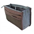 9194 -BROWN PURSE INSERT ORGANIZER 