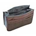 9194 -BROWN PURSE INSERT ORGANIZER 