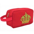 9237- RED CROWN COSMETIC BAG