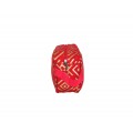 9228- RED & GOLD COSMETIC BAG