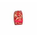 9226- RED & GOLD DESIGN COSMETIC BAG