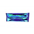 9171 -PURPLE HOLOGRAPHIC COSMETIC BAG