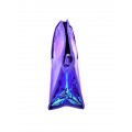 9171 -PURPLE HOLOGRAPHIC COSMETIC BAG