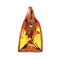 9171 -ORANGE HOLOGRAPHIC COSMETIC BAG