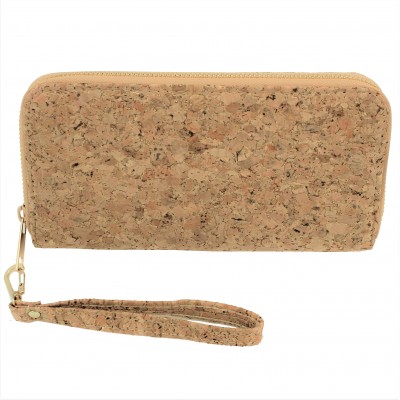 9177 - CORK AND GLITTER DESIGN WALLET