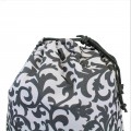 12010-GREY LEAF LAUNDRY BAG