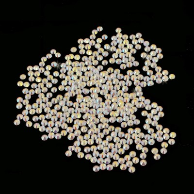 16SS -PLASTIC AB -CRYSTAL AB RHINESTONE FLATBACK GLUE ON 1440 PCS. (10 GROSS)