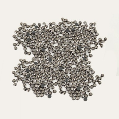 16SS -BLACK DIAMOND -BLACK DIAMOND RHINESTONE FLATBACK HOT FIX 1440 PCS. (10 GROSS)