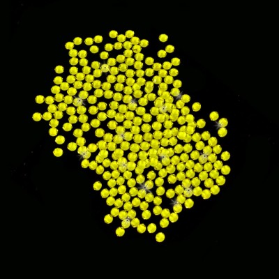 16SS -CITRINE -CITRINE RHINESTONE FLATBACK HOT FIX 1440 PCS. (10 GROSS)