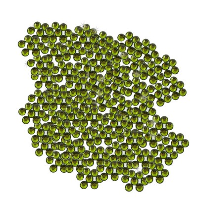 16SS -OLIVINE -OLIVINE RHINESTONE FLATBACK HOT FIX 1440 PCS. (10 GROSS)