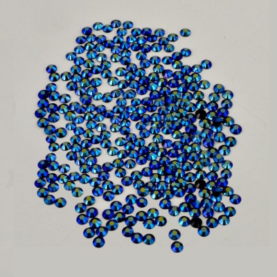 16SS -BLUE AB -BLUE AB RHINESTONE FLATBACK HOT FIX 1440 PCS. (10 GROSS)