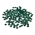 20SS -EMERALD-EMERALD RHINESTONE FLATBACK GLUE ON 1440 PCS. (10 GROSS)