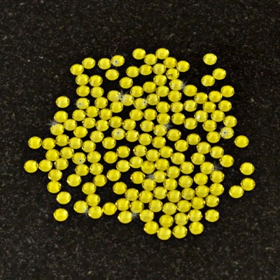 20SS -CITRINE -CITRINE RHINESTONE FLATBACK GLUE ON 1440 PCS. (10 GROSS)