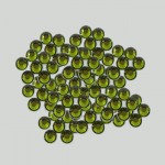 20SS -OLIVINE -OLIVINE RHINESTONE FLATBACK HOT FIX 1440 PCS. (10 GROSS)