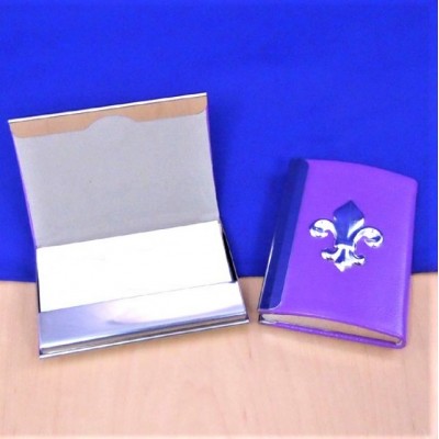 ZG6001 - PURPLE FDL BUSINESS CARD HOLDER