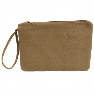 10003- BEIGE COSMETIC POUCH