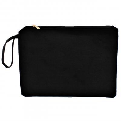 10003- BLACK COSMETIC POUCH