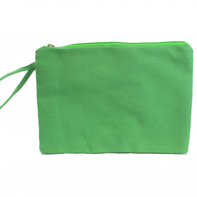10003- LIME GREEN COSMETIC POUCH