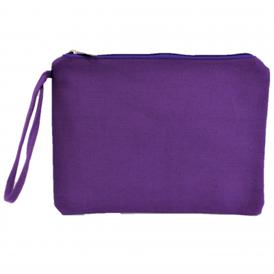 10003- PURPLE COSMETIC POUCH