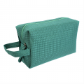 10006 - TURQUOISE SQUARE COSMETIC POUCH