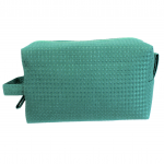 10006 - TURQUOISE SQUARE COSMETIC POUCH