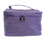 10007 - PURPLE SQUARE COSMETIC BAG