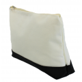 10009- BLACK AND WHITE COSMETIC POUCH