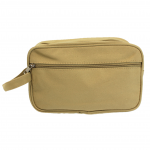 10011 - BEIGE CANVAS DOPP BAG