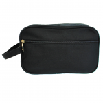 10011 - BLACK CANVAS DOPP BAG