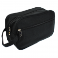 10011 - BLACK CANVAS DOPP BAG