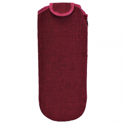 10012 - BURGUNDY INSULATED FLAT OR CURLING IRON HOLDER