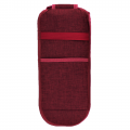 10012 - BURGUNDY INSULATED FLAT OR CURLING IRON HOLDER