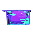 9171- COLORS -10 PIECE HOLOGRAPHIC COSMETIC BAG (5 COLORS)