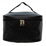 9269 - BLACK SOLID COSMETIC BAG