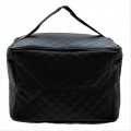 9269 - BLACK SOLID COSMETIC BAG