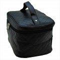 9269 - BLACK SOLID COSMETIC BAG