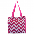 180852- 5 COLORS- 5 PIECE SMALL SHOPPING TOTE BAG