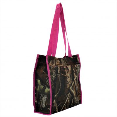 180856 - CAMO/PINK TOTE BAG