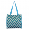 180852- 5 COLORS- 5 PIECE SMALL SHOPPING TOTE BAG