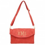 6015- CORAL SHOULDER/CROSSBODY BAG